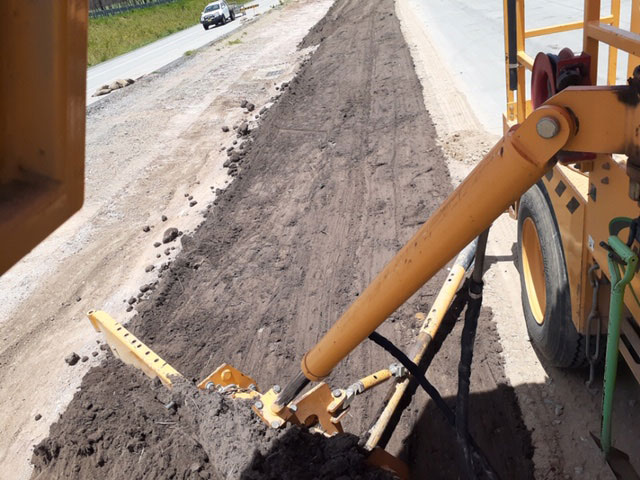 placing 20mm over wall